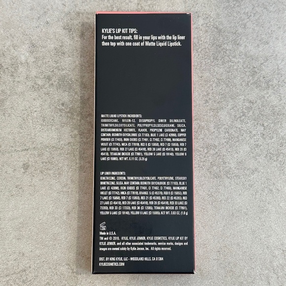 NEW Kylie Jenner Cosmetics Matte Lip Kit APRICOT - Picture 4 of 9